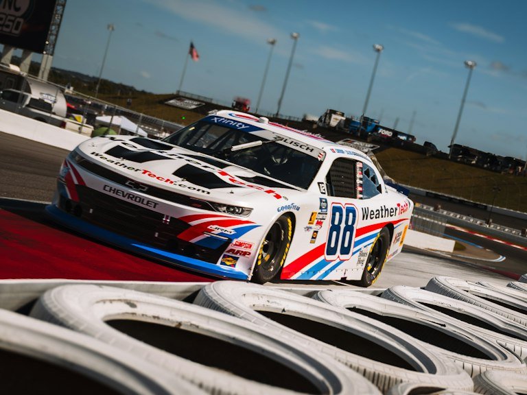 Stock car graphics with bold number 88 package Daytona